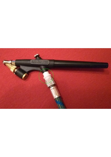 Airbrush Adaptörü M5 - 1/8 Inç (Plastik Aparattır!!!)