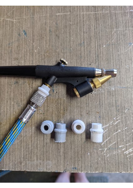 Airbrush Adaptörü M5 - 1/8 Inç (Plastik Aparattır!!!)