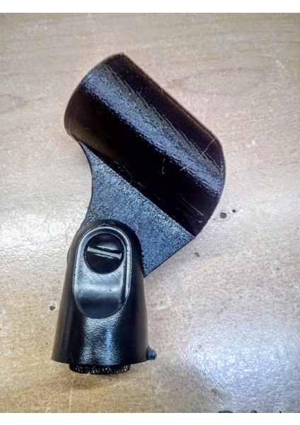Shure SM58 Üst Kısmı Için Mikrofon Tutucu (Plastik Aparattır!!!)