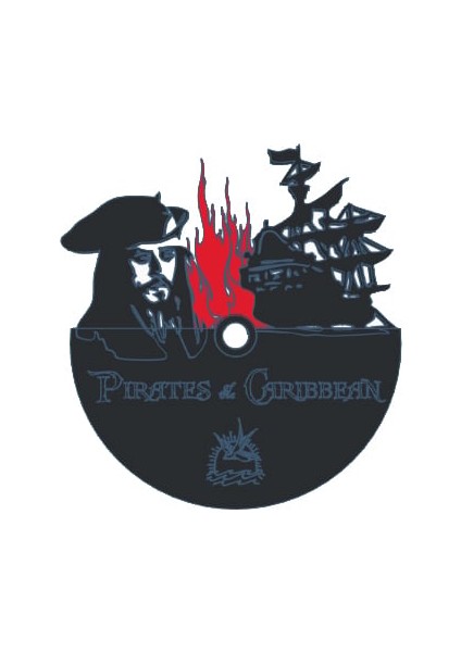 Karayip Korsanları Jack Sparrow (Plastik Aparattır!!!)