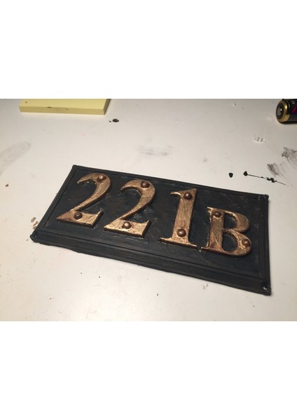 221B Baker Sokak Kapı Paneli (Plastik Aparattır!!!) fiyatları