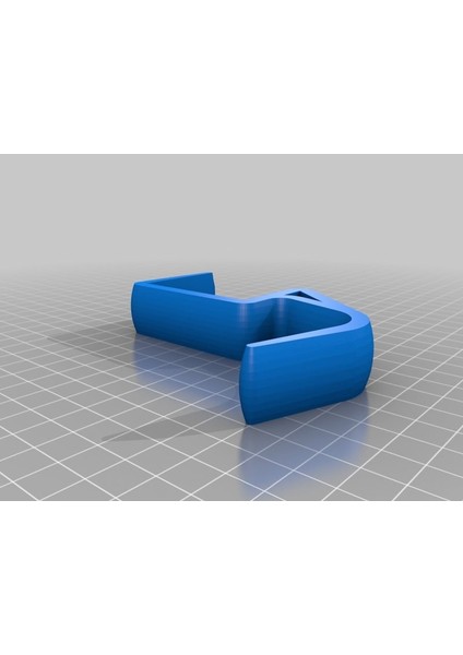Kulaklık Kancası - 50MM (Ikea Lack Rafları) (Plastik Aparattır!!!)