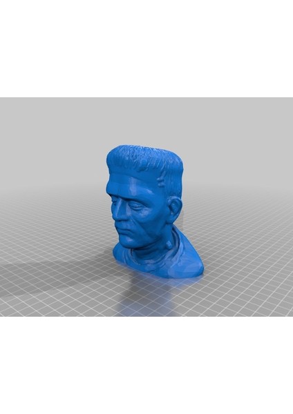 Frankenstein Canavarı Büstü (Plastik Aparattır!!!)