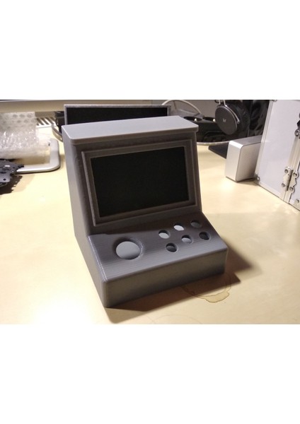 Mini Bartop Atari Makinesi Raspberry Pi (Plastik Aparattır!!!)