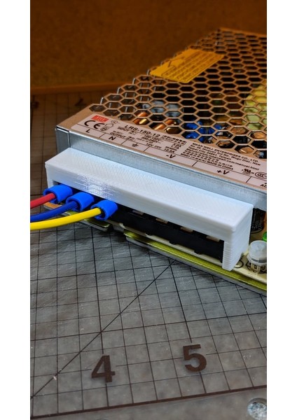 LRS-150-12 Terminal Kapağı (Plastik Aparattır!!!)