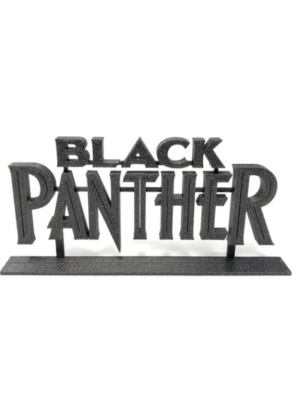 Standlı Kara Panter Logosu (Plastik Aparattır!!!)