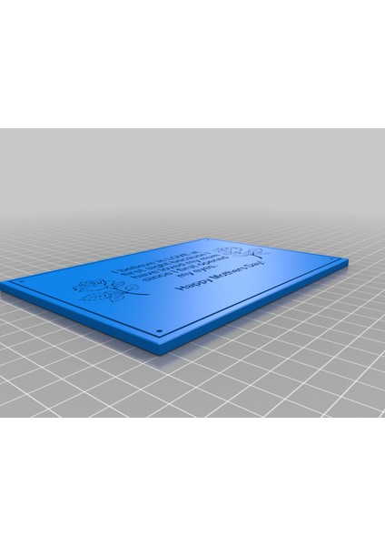 Anneler Günü 1 Plaketi (Plastik Aparattır!!!)