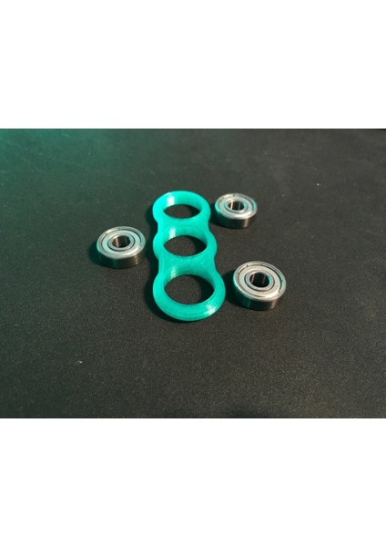 Bi Boğazı Fidget Spinner / Edc / El Spinner / Fidget Oyuncak (Plastik Aparattır!!!)
