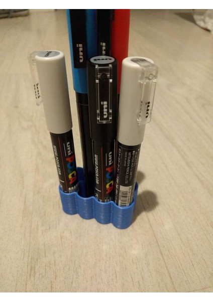 Posca Pc-3m Boya Kalemi Tutucu - 8 Kalem (Plastik Aparattır!!!) modelleri