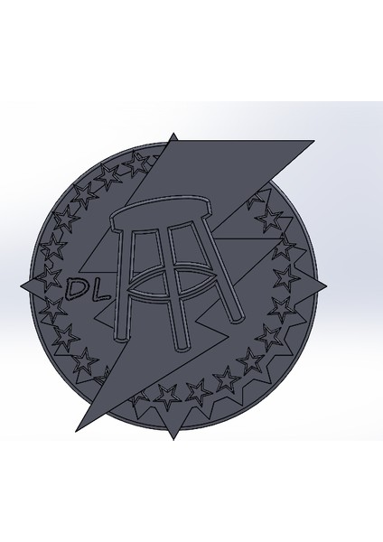 Barstool Logo 2d Sanat (Plastik Aparattır!!!)