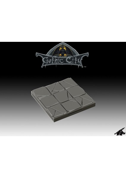 Tilescape Gothıc Cıty Stone Tile - Yeni Kıckstarter'ımız Artık Yayında!!!! (Plastik Aparattır!!!)