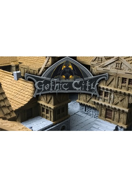 Tilescape Gothıc Cıty Stone Tile - Yeni Kıckstarter'ımız Artık Yayında!!!! (Plastik Aparattır!!!) fırsatları