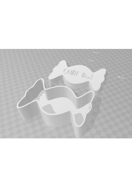 Şeker Şeklinde Şeker Kutusu (Plastik Aparattır!!!)