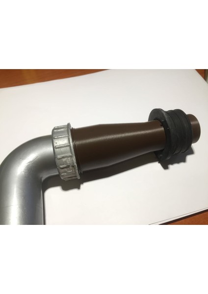 Konik Egzoz Borusu 44-31-H135 - 1 1/2 Dişli (Plastik Aparattır!!!)