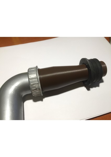 Konik Egzoz Borusu 44-31-H135 - 1 1/2 Dişli (Plastik Aparattır!!!) fiyatları