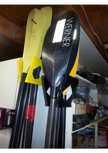 Duvara Monte Kayak Kürek Askısı (Plastik Aparattır!!!)