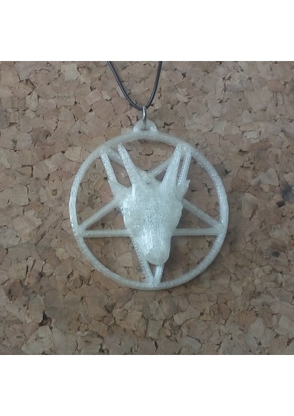 Pentagram Keçi Kolye (Plastik Aparattır!!!)