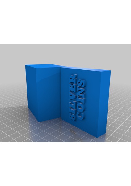 Yerinde Baskı Depolama, Bozuk Para, Ataç Kutusu, Kapak Açık Üst D-Ringli - Tinkercad Tasarımı (Plastik Aparattır!!!) modelleri