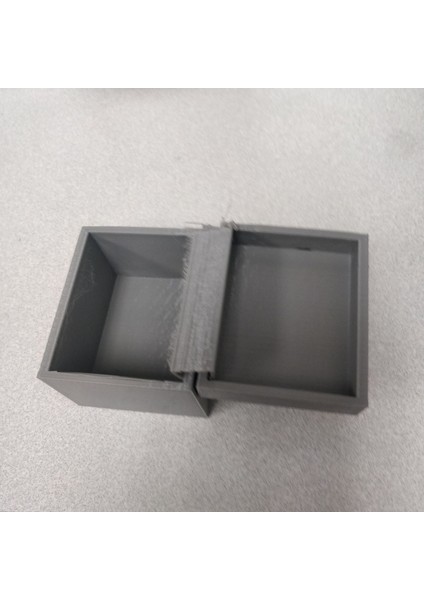 Yerinde Baskı Depolama, Bozuk Para, Ataç Kutusu, Kapak Açık Üst D-Ringli - Tinkercad Tasarımı (Plastik Aparattır!!!) indirimleri