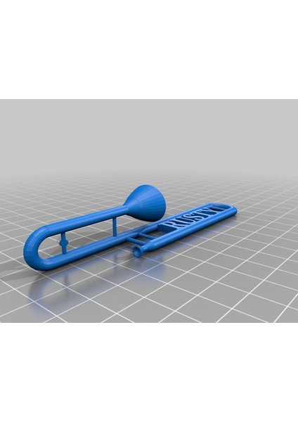 Paslı Trombon Anahtarlık (Plastik Aparattır!!!)