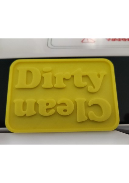 Lehof Tarafından Bulaşık Makinesi Temiz/kirli Işaret (Plastik Aparattır!!!) fiyatları