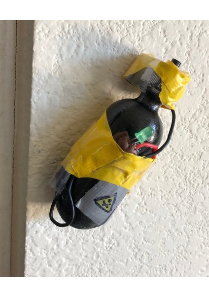 R6 Duman Uzaktan Gaz Bombası (Plastik Aparattır!!!)