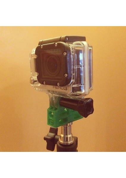 Gopro - Şemsiye - Flaş Kızağı - Tripod Bağlantısı (Plastik Aparattır!!!)