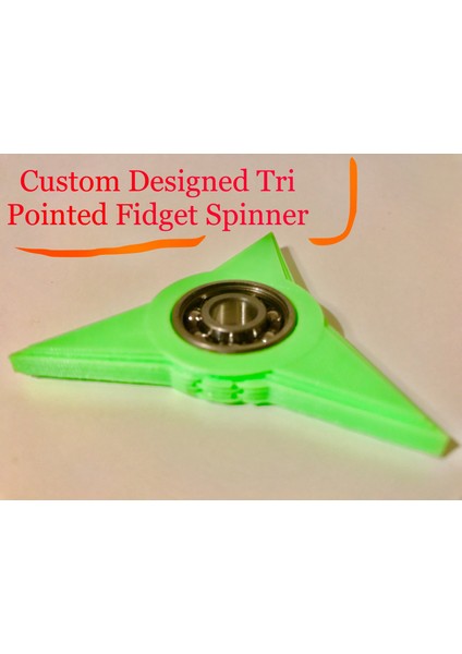 Tri Sivri Fidget Spinner (Plastik Aparattır!!!)