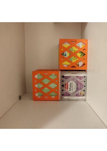 Çay Poşeti Kutusu / Tutucu / Caddy - Istiflenebilir (Plastik Aparattır!!!)