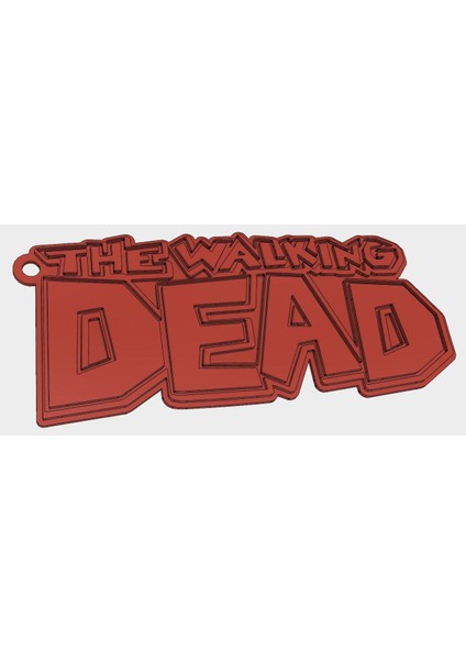 The Walking Dead Çizgi Roman Anahtarlık (Plastik Aparattır!!!)