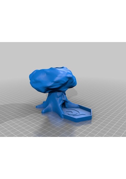 Deku Ağacı 10 mm Zar Kulesi ve Deku Kalkanı (Plastik Aparattır!!!)