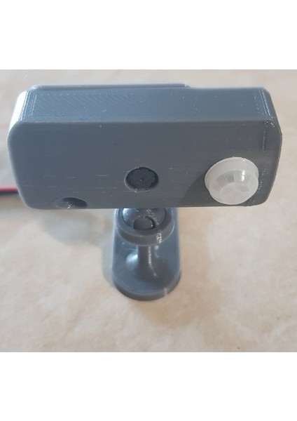 Kamera Montajı 360° Arduino ESP32-CAM, Pır Sensörlü (Plastik Aparattır!!!)