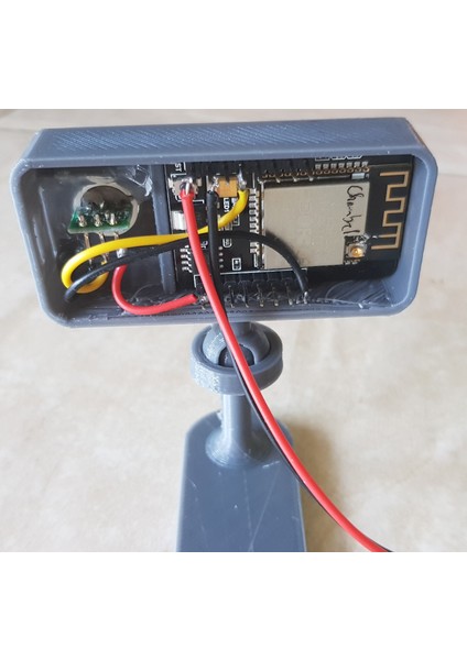 Kamera Montajı 360° Arduino ESP32-CAM, Pır Sensörlü (Plastik Aparattır!!!)