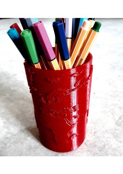 Dünya Haritası Kalem Tutucu (Plastik Aparattır!!!) modelleri