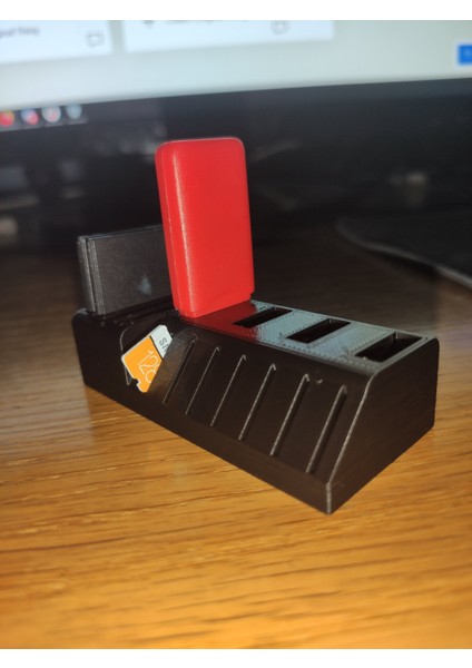 Geniş USB Bellekler Için USB Sd ve Microsd Tutucu (Kompakt) (Plastik Aparattır!!!) fırsatları