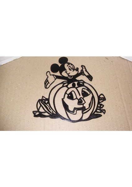 Cadılar Bayramı Günü Mickey Mouse Dekorasyonu Benim Yolum (Plastik Aparattır!!!) modelleri