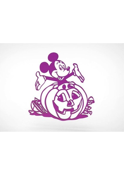 Cadılar Bayramı Günü Mickey Mouse Dekorasyonu Benim Yolum (Plastik Aparattır!!!) fırsatları