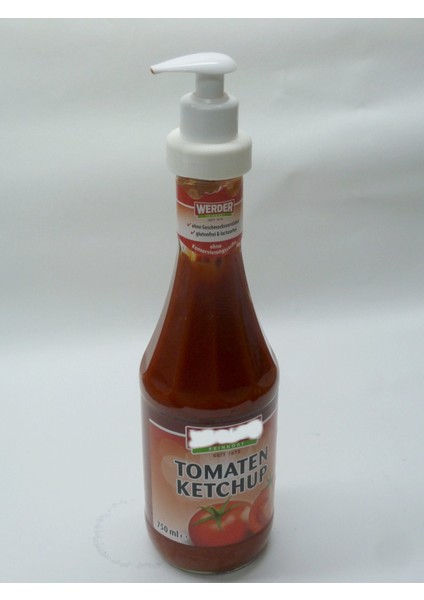 Pompa Ketçap Şişesi (Plastik Aparattır!!!)