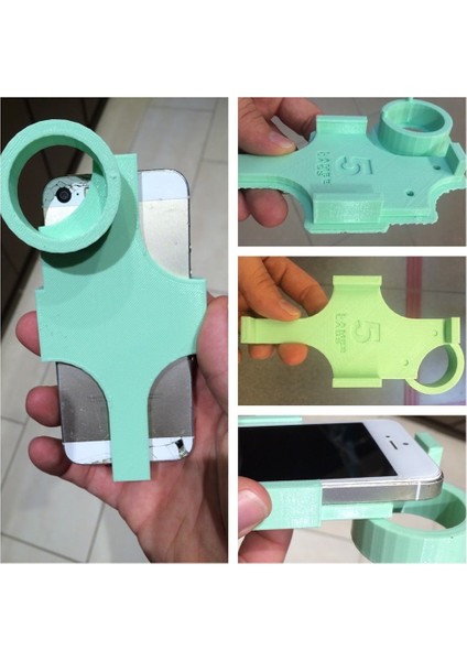 iPhone 5 Için Teleskop Mercek Yuvası (Lamee Labs) (Plastik Aparattır!!!) modelleri