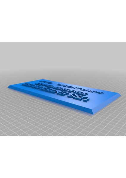 Star Trek Orijinal Serisi Kurumsal Adanmışlık Plaketi (Plastik Aparattır!!!) fiyatları