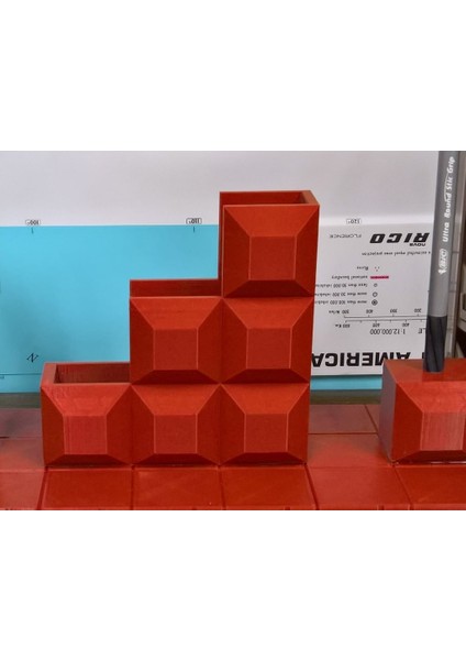 Super Mario Bros. Pencil Tutucu Blok Boşlukları - Hollowed (Plastik Aparattır!!!)