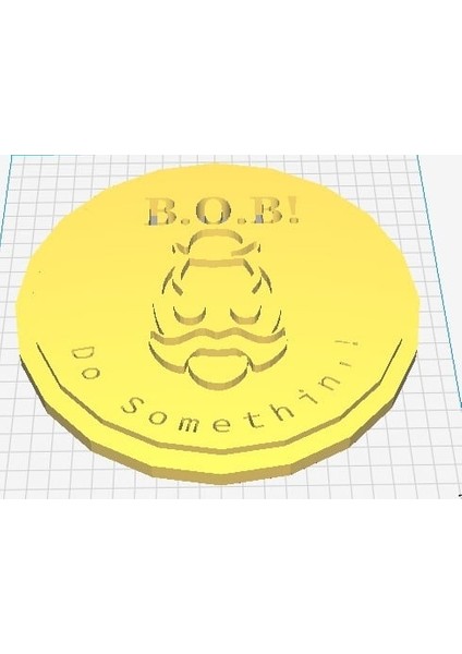 B.o.b. Overwatch Coin (Plastik Aparattır!!!)
