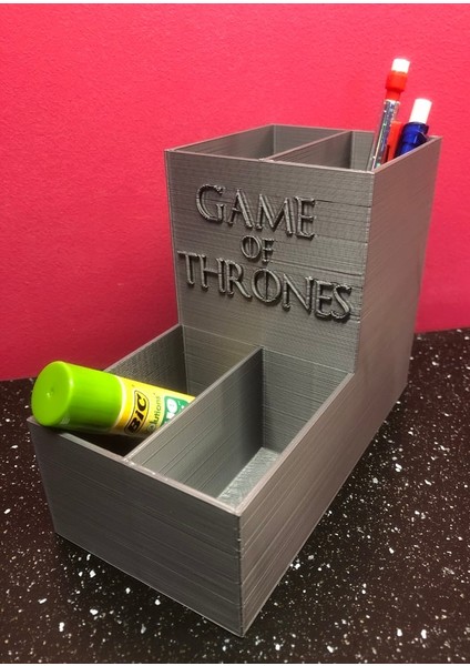 Pencil Case Game Of Thrones / Pot À Crayons Get (Plastik Aparattır!!!)