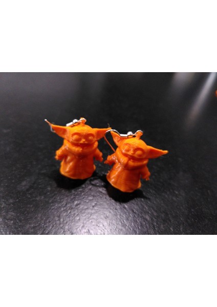 Bebek Yoda'yı Anahtarlık Veya Küpe Olarak Remixleyin. Jamesjenuwine'e Kredi (Plastik Aparattır!!!) modelleri