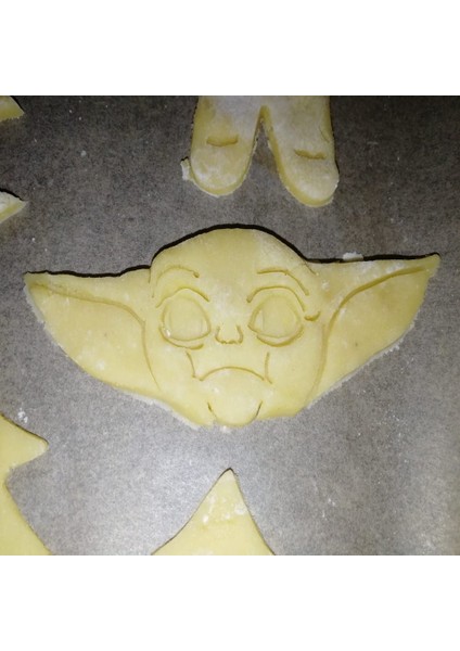 Bebek Yoda Kurabiye Kesici (Plastik Aparattır!!!)
