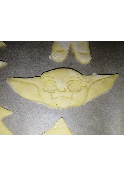 Bebek Yoda Kurabiye Kesici (Plastik Aparattır!!!) fiyatları