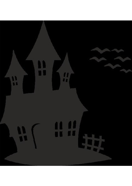 Ev Korku / Perili Köşk Kurabiye Kesici (Plastik Aparattır!!!)