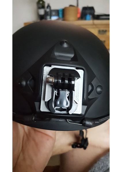 Gopro Nvg Montaj Aparatı - Airsoft Kaskı (Plastik Aparattır!!!)