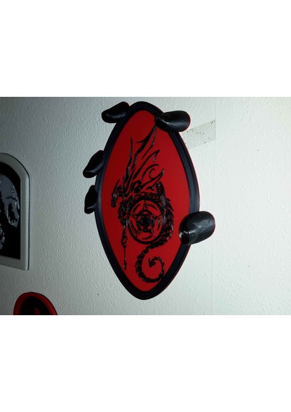 El ve Sihirli Ejderha Pentagram Sembolü (Plastik Aparattır!!!) fırsatları