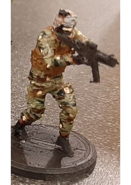Asker Swat Mp5 Ordu Adam Modeli (Plastik Aparattır!!!)